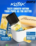 KOYAK 60ML FREEBASE BUTTER CREAM SUGAR PREMIUM