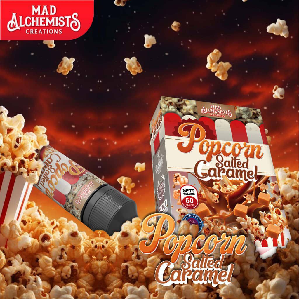 MAD ALCHEMIST POPCORN FREEBASE CREAMY SERIES 60ML - Image 2