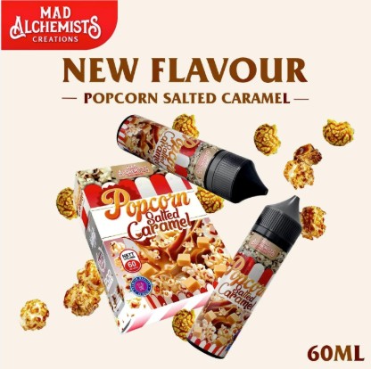 MAD ALCHEMIST POPCORN FREEBASE CREAMY SERIES 60ML - Image 3