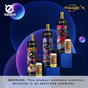 EBOSS HOOKALIT X DEVICE 15ML FREEBASE