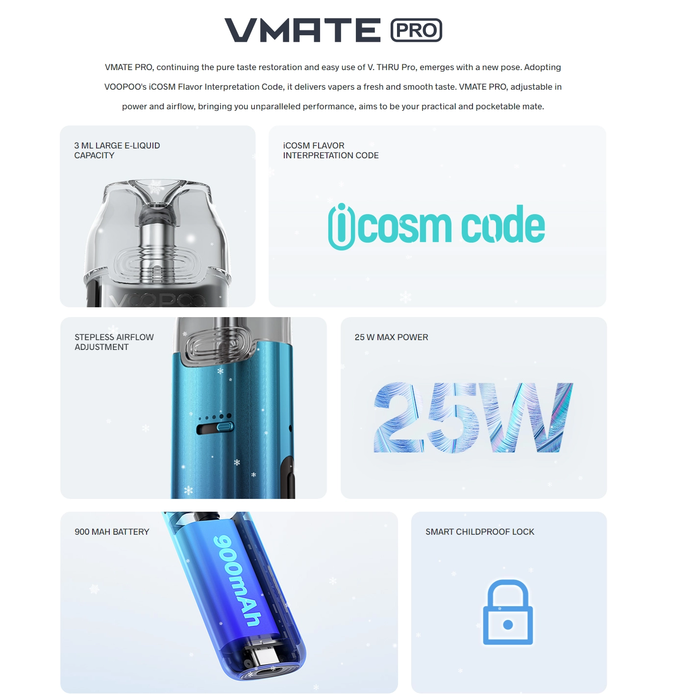 VOOPOO V.Mate Pro (Vmate Pro) Kit - Image 3