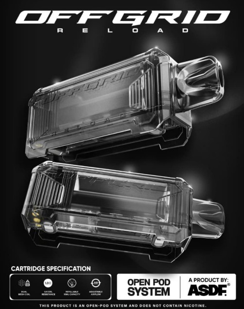 UNPLUG OFFGRID RELOAD FLAVOR 12K 12000 Puffs DSP Pod Fullset and Cartridge NEW FLAVOR - Image 3