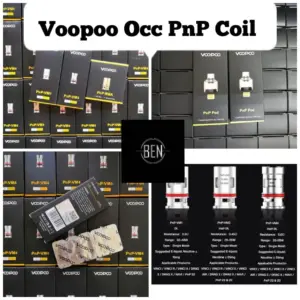 VOOPOO PnP-VM Coil & Cartridge (Pnp Platform) (Occ, empty pod, empty pod tank)