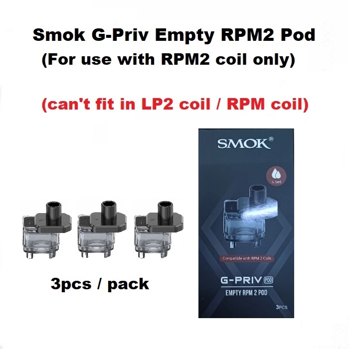 SMOK G-PRIV Empty RPM2 / LP2 Pod - Image 3